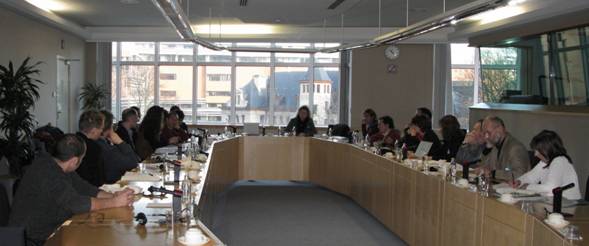 Meeting with Members of European Parliament and European Commission, December 2008