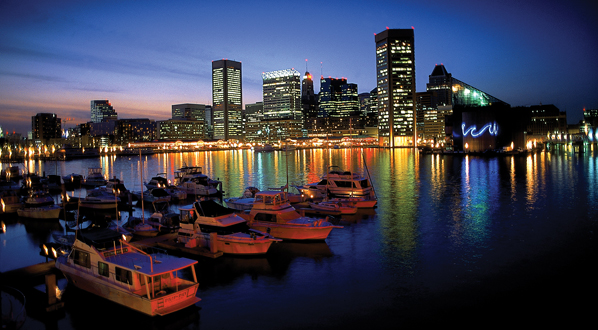 Photo Baltimore's Inner Harbor has been a major seaport in the U.S. since the 1700s
