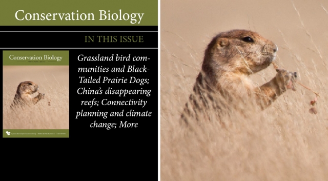 Log in to read the April issue of Conservation Biology (subscription required).